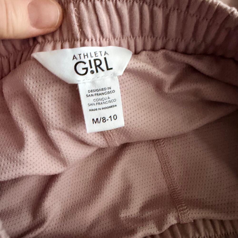 Athleta Girls Retrochill Skort Pink - Athletic Fun Skirt - Picture 5 of 6